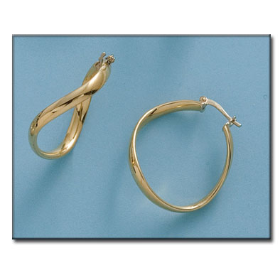 AROS EN ORO DE 18KL DIAMETRO 20MM