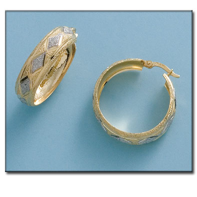 AROS EN ORO DE 18KL DIAMETRO 23MM