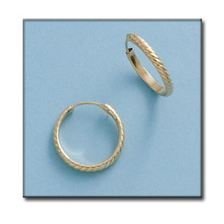 AROS ORO 18KL DIAMETRO 13MM