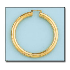AROS TUBO ORO 18KL - 40MM
