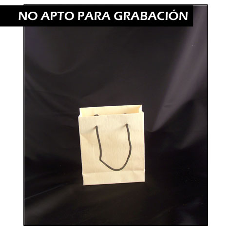 BOLSA PAPEL CREMA 100X40X120 - 100 UNID
