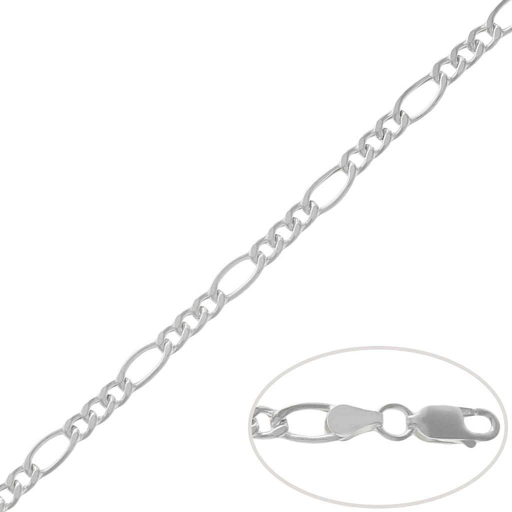 CADENA PLATA 925MM 3x1 - 5MM