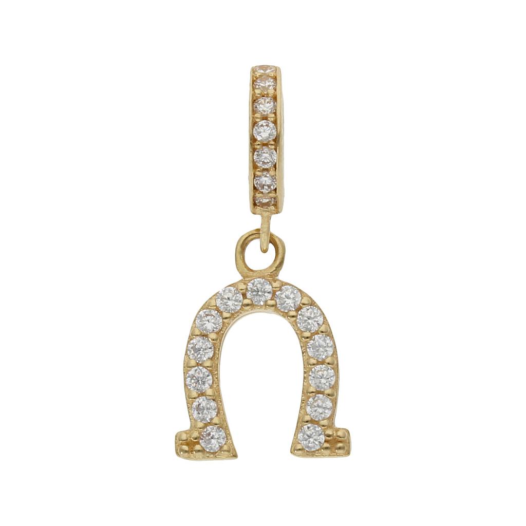 CHARMS COLGANTE HERRADURA ORO 18KL