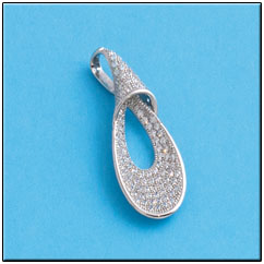 COLGANTE CIRCONITAS PLATA 925MM