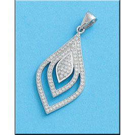 COLGANTE CIRCONITAS PLATA 925MM