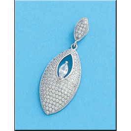 COLGANTE CIRCONITAS PLATA 925MM