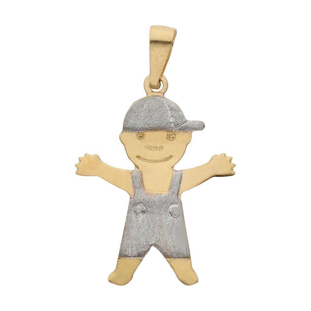 COLGANTE ORO 18KL NIÑO PEQUEÑO 