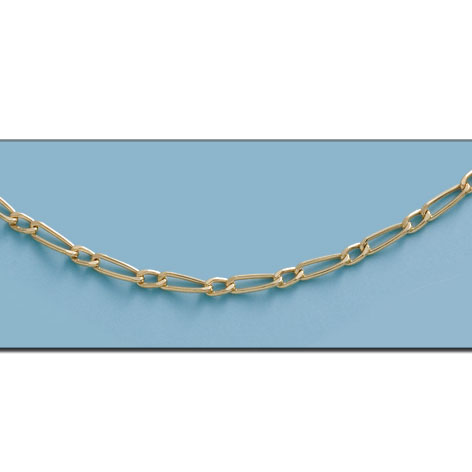 COLLAR 1x1 ORO 18KL 4MM