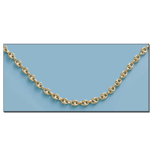 COLLAR CALABROTE 6MM ORO 18KL