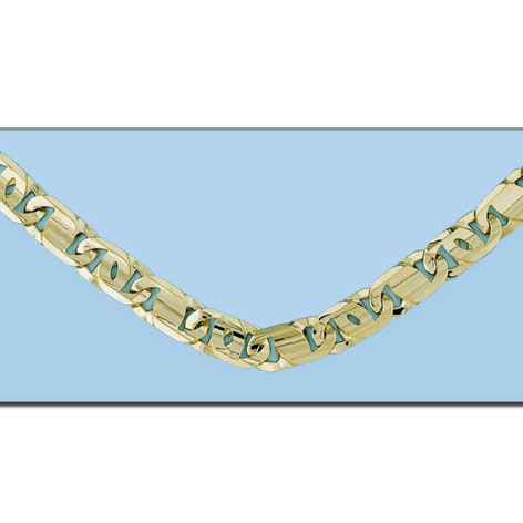 COLLAR FUNDIDO ORO 18KL