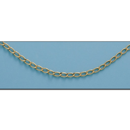 COLLAR OVAL ORO 18KL 5MM