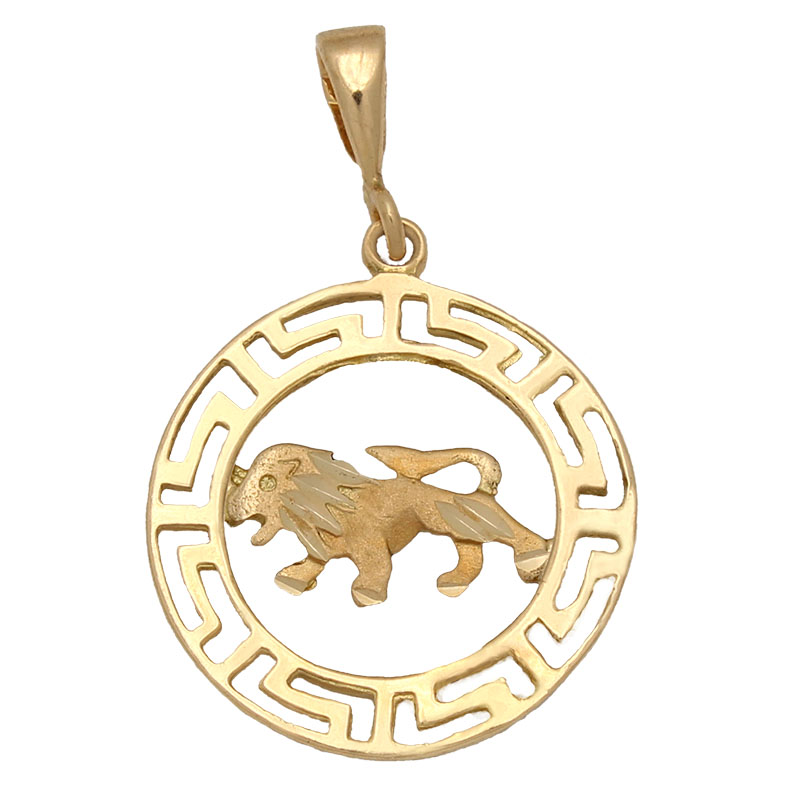 HOROSCOPO EN ORO DE 18KL LEO