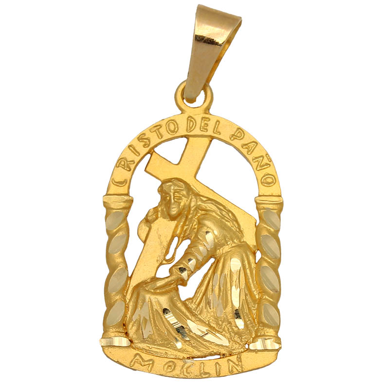 MEDALLA ORO 18KL CRISTO DEL PAÑO 16X27MM