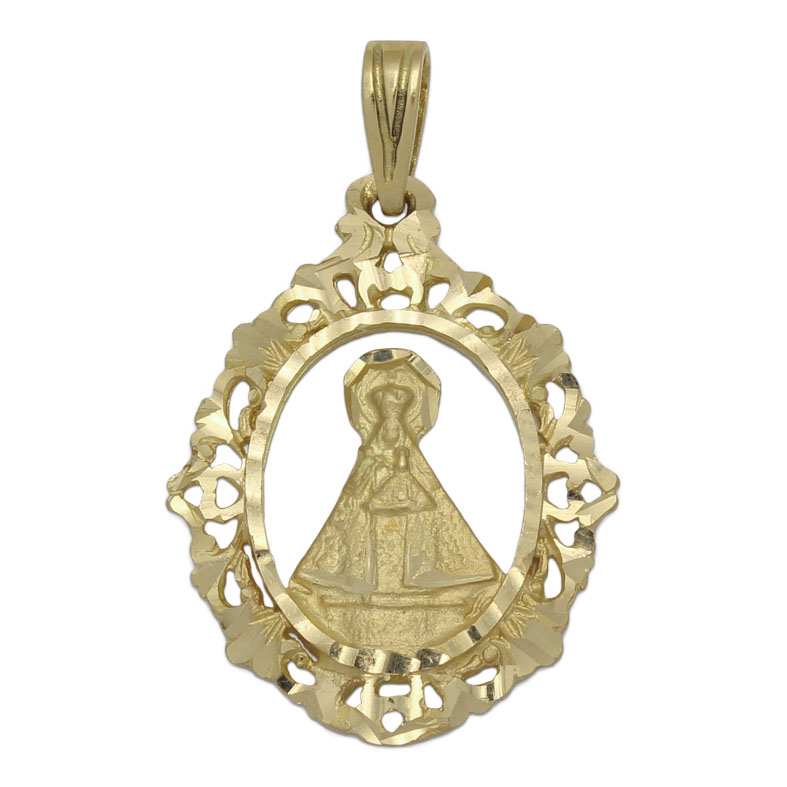 MEDALLA ORO 18KL V. DE GUADALUPE- 21X28