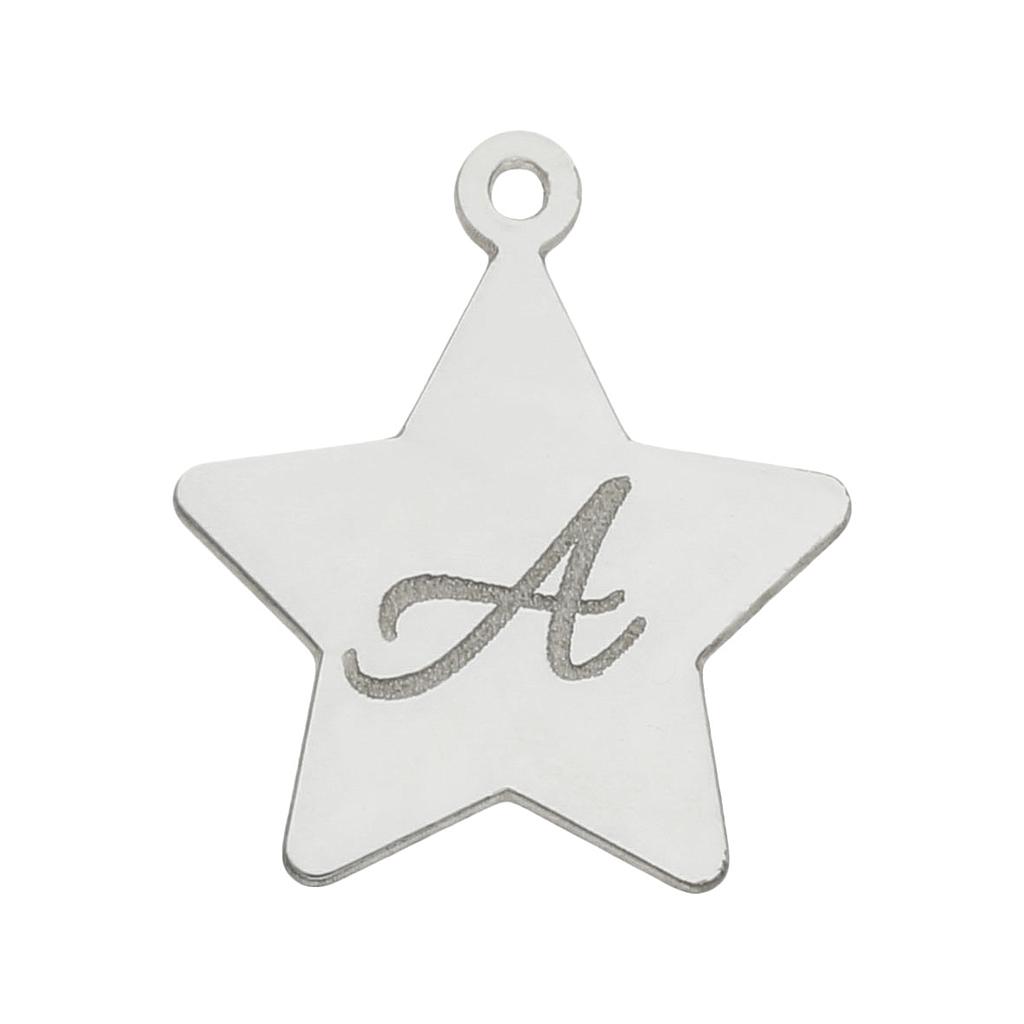 MI HISTORIA - ABALORIO ESTRELLA PLATA 925MM