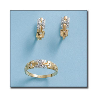 PENDIENTES EN ORO DE 18KL