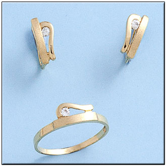 PENDIENTES EN ORO DE 18KL