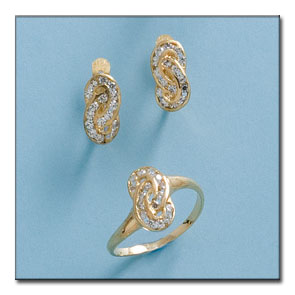 PENDIENTES EN ORO DE 18KL
