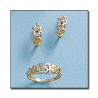 PENDIENTES EN ORO DE 18KL