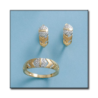 PENDIENTES EN ORO DE 18KL
