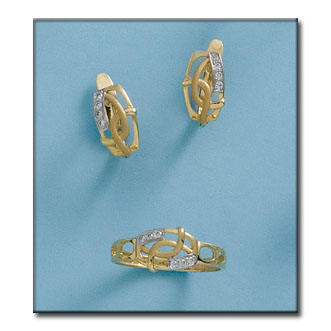 PENDIENTES EN ORO DE 18KL