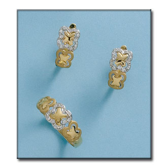 PENDIENTES EN ORO DE 18KL