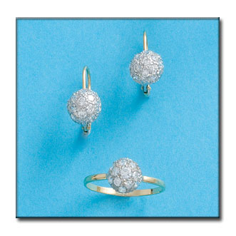 PENDIENTES EN ORO DE 18KL 