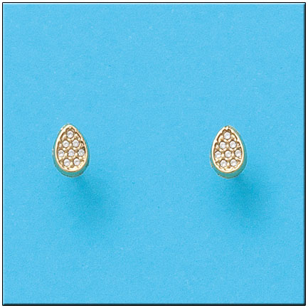 PENDIENTES EN ORO DE 18KL GOTA