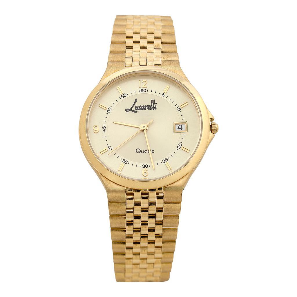 RELOJ CABALLERO ORO 18KL LUCARELLI