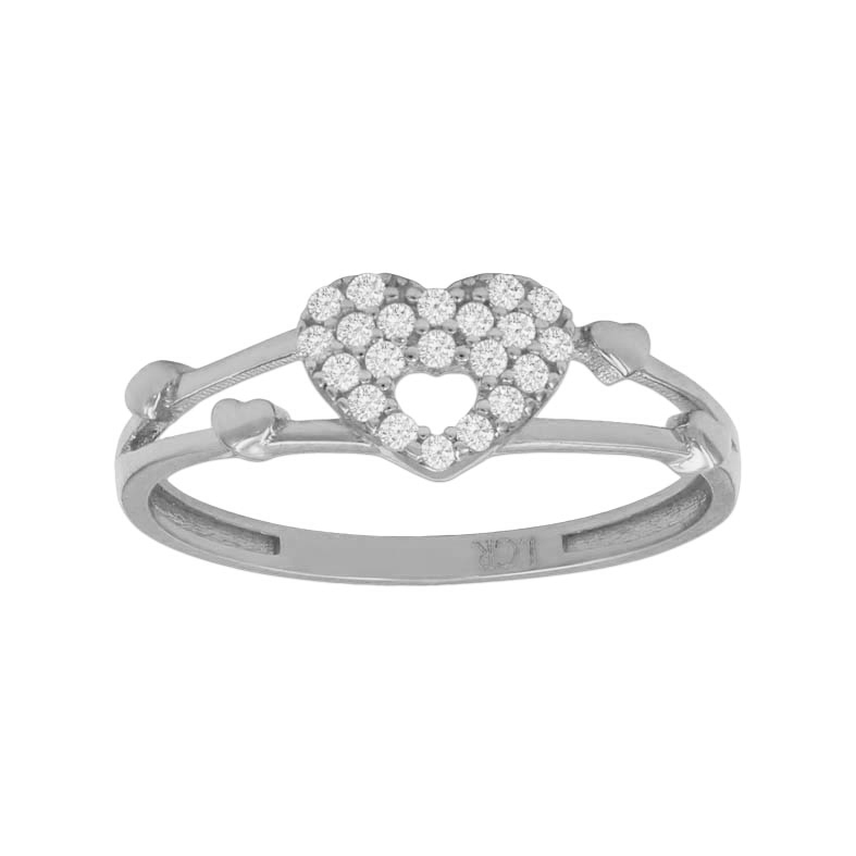 SORTIJA ORO BLANCO 18KL CIRCONITAS