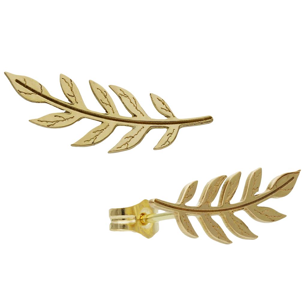 TREPADORES HOJA ORO 18KL
