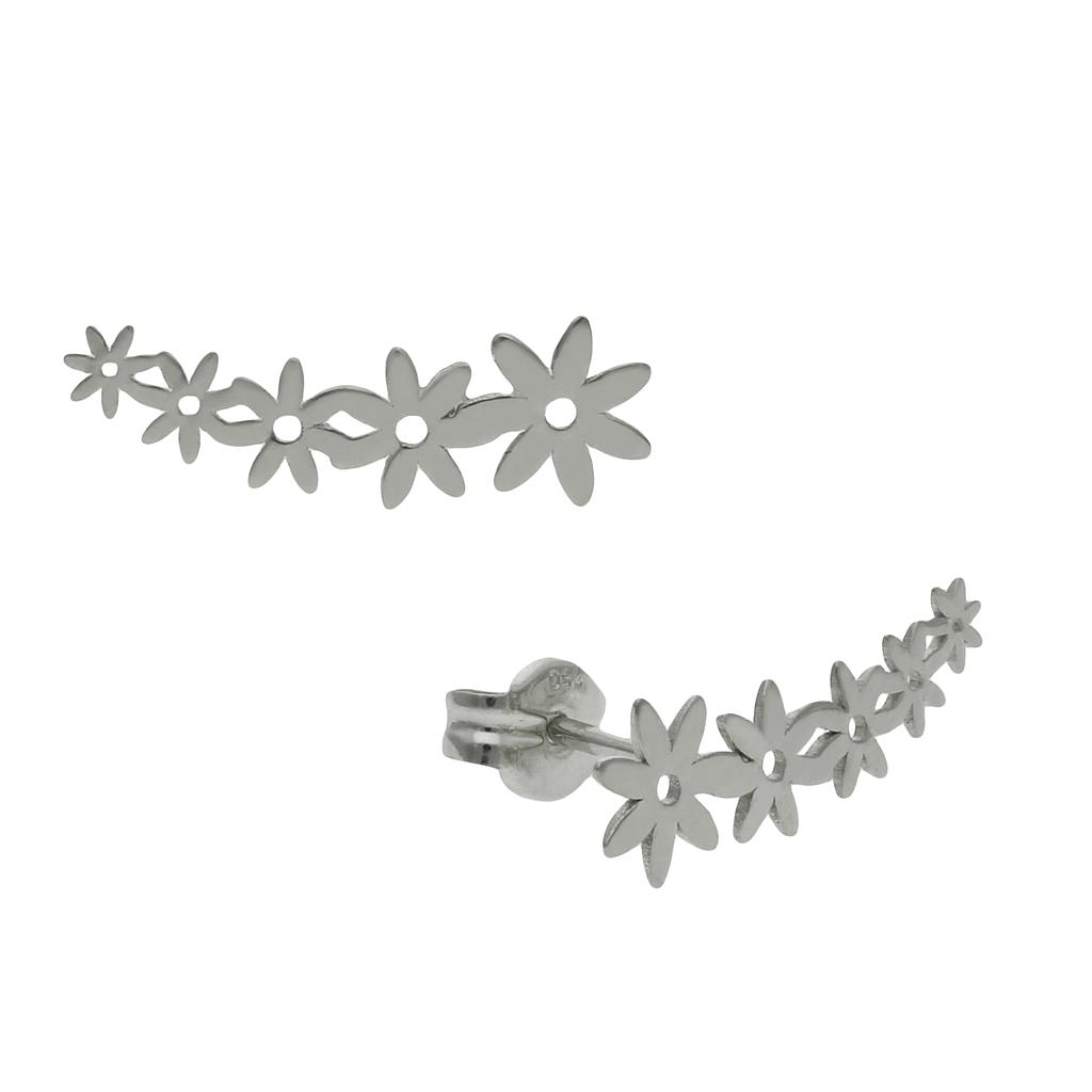 TREPADORES MARGARITAS PLATA 925MM