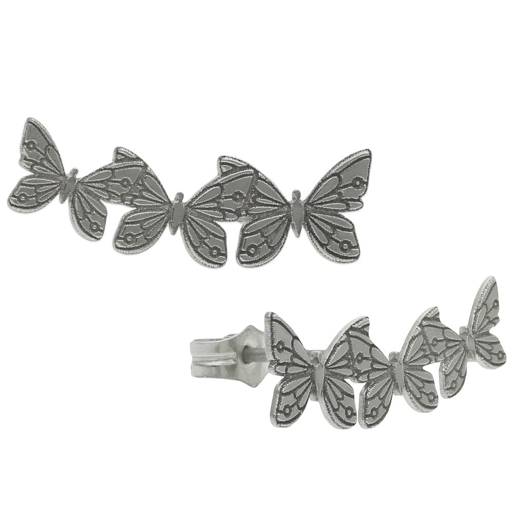 TREPADORES MARIPOSAS PLATA 925MM